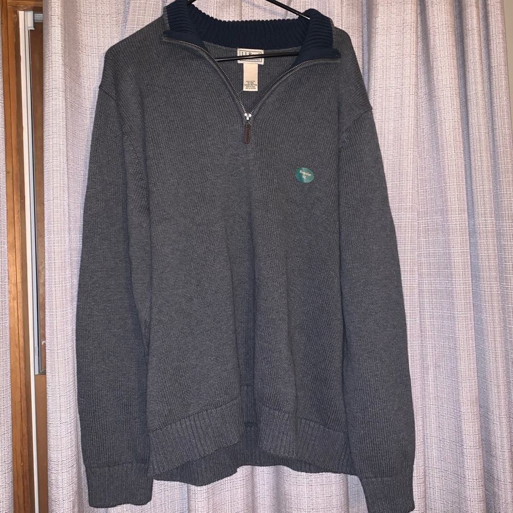 LL Bean quarter zips sweater